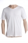 Preview: Unterhemd, Shirt, V-Ausschnitt, 100% Seide, Interlock, Weiss, M